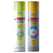 Kit 1 Jimo Desengordurante 1 Jimo Limpa Box Banheiro Mancha Gordura Parede Fogão Coifa Exaustor Air Fryer Forninho Cozinha Gordura Tira Limo