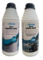 Kit 1 Klyo Renova Inox 1 L + 1 Klyo Limpa Inox 1 L Kit 1 Klyo Renova Inox 1 L + 1 Klyo Limpa Inox 1 L