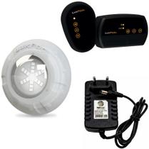 Kit 1 led 9w luxpool + fonte 2a + controlador luxpool 72w s/ bomba Kit 1 led 9w luxpool + fonte 2a + controlador luxpool 72w s/ bomba