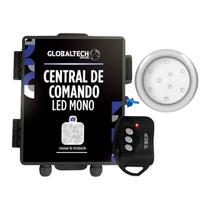 Kit 1 LED Piscina mono 9W Inox + Central de Comando Globaltech Kit 1 LED Piscina mono 9W Inox + Central de Comando Globaltech