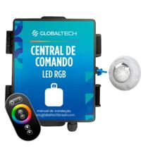 Kit 1 Led Piscina RGB 9W + Central + Controle Touch - Luxpool Kit 1 Led Piscina RGB 9W + Central + Controle Touch - Luxpool