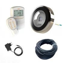 Kit 1 Led Refletor Piscina Rgb 6w Cabo 20m Tholz Kit 1 Led Refletor Piscina Rgb 6w Cabo 20m Tholz