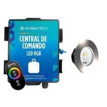 Kit 1 LED RGB SLIM 20W + Central de Comando Globaltech 60W Kit 1 LED RGB SLIM 20W + Central de Comando Globaltech 60W