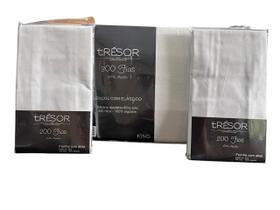 Kit 1 lençol com elastico king 300F e 2 fronhas brancas 300fios Estamparia algodao Kit 1 lençol com elastico king 300F e 2 fronhas brancas 300fios Estamparia algodao