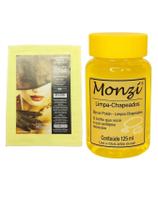 Kit 1 Limpa Chapeados Monzi 125Ml Grande + 1 Flanela Pano