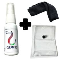 Kit 1 Limpa Lentes+1 Lenço Microfibra Mágica - Clean Up