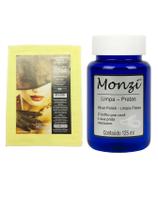 Kit 1 Limpa Pratas 925 Monzi Azul 125Ml Grande + 1 Flanela