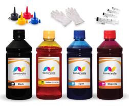 Kit 1 Litro De Tinta Compatível Para HP 5525 670xl
