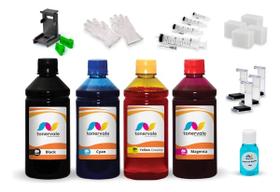 Kit 1 Litro de Tinta Compatível Para HP D1660 D2560 D2530 D2545 60XL Kit 1 Litro de Tinta Compatível Para HP D1660 D2560 D2530 D2545 60XL