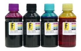 Kit 1 Litro tinta Para Impressora cartuchos Bulk Ink 250ml cada cor Preto Cyan Magenta Amarelo Kit 1 Litro tinta Para Impressora cartuchos Bulk Ink 250ml cada cor Preto Cyan Magenta Amarelo