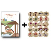 KIT 1 livro O Menino que se escondia + JOGO da memória - Elefante Colorido Brinquedos Educativos