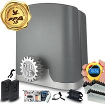 Kit 1 Motor PPA 1/2CV Dz Rio 3m Crem 2 Control Portão 700Kg