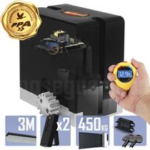 Kit 1 Motor PPA 1/4CV Dz Hub 3m Crem 2 Control Portão 450Kg Kit 1 Motor PPA 1/4CV Dz Hub 3m Crem 2 Control Portão 450Kg