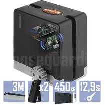 Kit 1 Motor PPA 1/4CV Dz Hub Wifi 3m Crem 2 Control Portão 450Kg