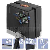 Kit 1 Motor PPA 1/4CV Dz Hub Wifi 4m Crem 2 Control Portão 450Kg