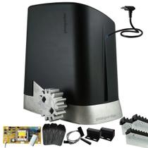Kit 1 Motor Ppa Dz Home 3m Crem 3 Control Portão Deslizante 300kg 220V
