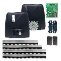 Kit 1 Motor Rossi Dz Atto Turbo 4m Crem 2 Control P/ Portão Deslizante 350kg 220v + base de fixação Kit 1 Motor Rossi Dz Atto Turbo 4m Crem 2 Control P/ Portão Deslizante 350kg 220v + base de fixação