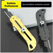 KIT 1 ou 2 Estiletes Profissional em Aço Inoxidável Ferramenta Multiuso - Casa Total Decor