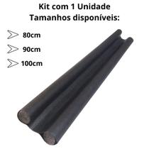 Kit 1 ou 2 Unidades de Veda Porta Ajustável Protetor Rolinho Impermeável 80cm 90cm 100cm Quantidade:1 UnidadeTamanho:80