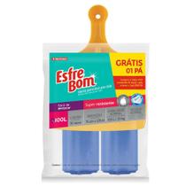 Kit 1 Pá E 2 Rolos De Sacos Para Lixo 100L Esfrebom Kit 1 Pá E 2 Rolos De Sacos Para Lixo 100L Esfrebom