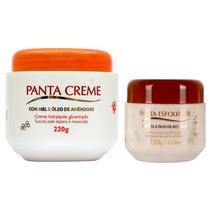 Kit 1 Panta Creme Glicerinado Pote 220g + 1 Panta Esfoliante 120g Kit 1 Panta Creme Glicerinado Pote 220g + 1 Panta Esfoliante 120g
