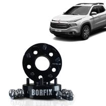 Kit 1 Par Espaçador/Alargador De Roda 38mm Fiat Toro 2016/..