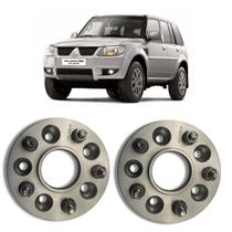 Kit 1 Par Espaçadores Alargadores de Roda 32mm Pajero TR4