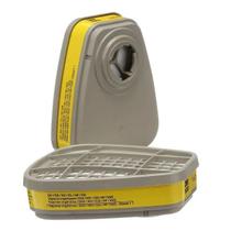 Kit 1 PAR Filtro Cartucho Químico 6003 Respirador 3M VO/GA Kit 1 PAR Filtro Cartucho Químico 6003 Respirador 3M VO/GA