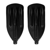 Kit 1 Par Remo Pesca Rio Grande Sem Cabo em Polipropileno 40cm Preto