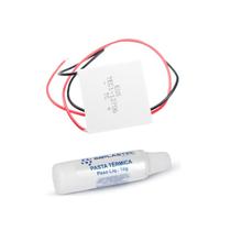 Kit 1 Pastilha Peltier Purificador Bebedouro Adega + Pasta Térmica