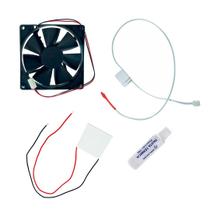 Kit 1 Pastilha Térmica Peltier + 1 Cooler 12V + 1 Sensor PA20G PE10B + 1 Pasta Térmica
