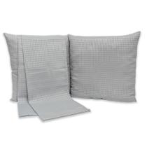 Kit 1 Peseira Solteiro + 1 Capa Almofadas 40Cm X 40Cm Piquet Kit 1 Peseira Solteiro + 1 Capa Almofadas 40Cm X 40Cm Piquet
