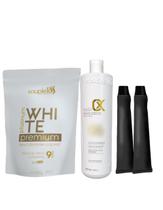 Kit 1 pó branco + 1 ox souple liss