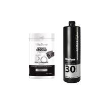 Kit 1 Pó Descolorante + 1 Ox 30 Vol. 900Ml Vita Derm Kit 1 Pó Descolorante + 1 Ox 30 Vol. 900Ml Vita Derm