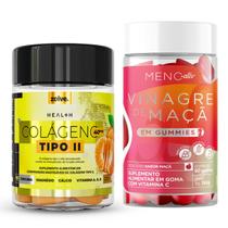 Kit 1 Pote Colágeno Tipo II + Gummie Vinagre de Maçã