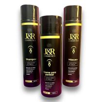 kit 1 Premium Feminino - Shampoo + Mascara + Creme de Pentear - J&R Cosmetics kit 1 Premium Feminino - Shampoo + Mascara + Creme de Pentear - J&R Cosmetics