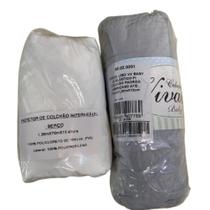 Kit 1 Protetor Impermeável E 1 Lençol De Berço Em Malha 100% Algodão