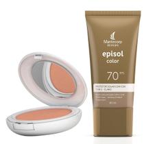 Kit 1 Protetor Solar Episol Color Tom 2 Claro FPS 70 40ml