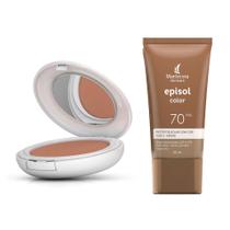 Kit 1 Protetor Solar Episol Color Tom 3 Médio FPS 70 40ml