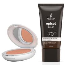 Kit 1 Protetor Solar Episol Color Tom 6 Negro FPS 70 40ml