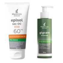 Kit 1 Protetor Solar Episol Sec OC com Cor Pele Oleosa Claro FPS 60 60ml