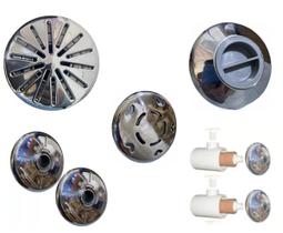 Kit 1 Ralo 316 2 Retornos 1 Aspiração 1 Nível 2 Hidros Kit 1 Ralo 316 2 Retornos 1 Aspiração 1 Nível 2 Hidros