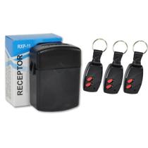 kit 1 Receptor 433 2 Canais +3 controle 2 botões code learn