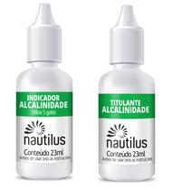 Kit 1 refil indicador e 1 titulante alcalinidade de piscinas