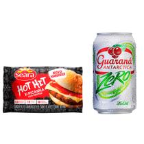 Kit 1 Refrigerante Guaraná Antarctica Zero Lata 350ml