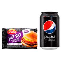Kit 1 Refrigerante Pepsi Black Sem Açúcares Lata 350ml