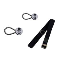 Kit 1 Segura Camisa + 2 Extensor de Botão camisa social elegante Kit 1 Segura Camisa + 2 Extensor de Botão camisa social elegante