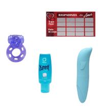 Kit 1 Sex Shop Golfinho + Anel Peniano + Yummy + Raspadinha