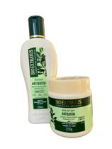 kit 1 Shampoo 1 Banho creme Antiqueda Jaborandi 250 ml Bio Extratus