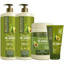 kit 1 Shampoo 1 Condicionador 1 Banho 1 LT 1 Final 150 ml Pós Química